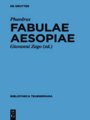 cover image of Fabulae Aesopiae